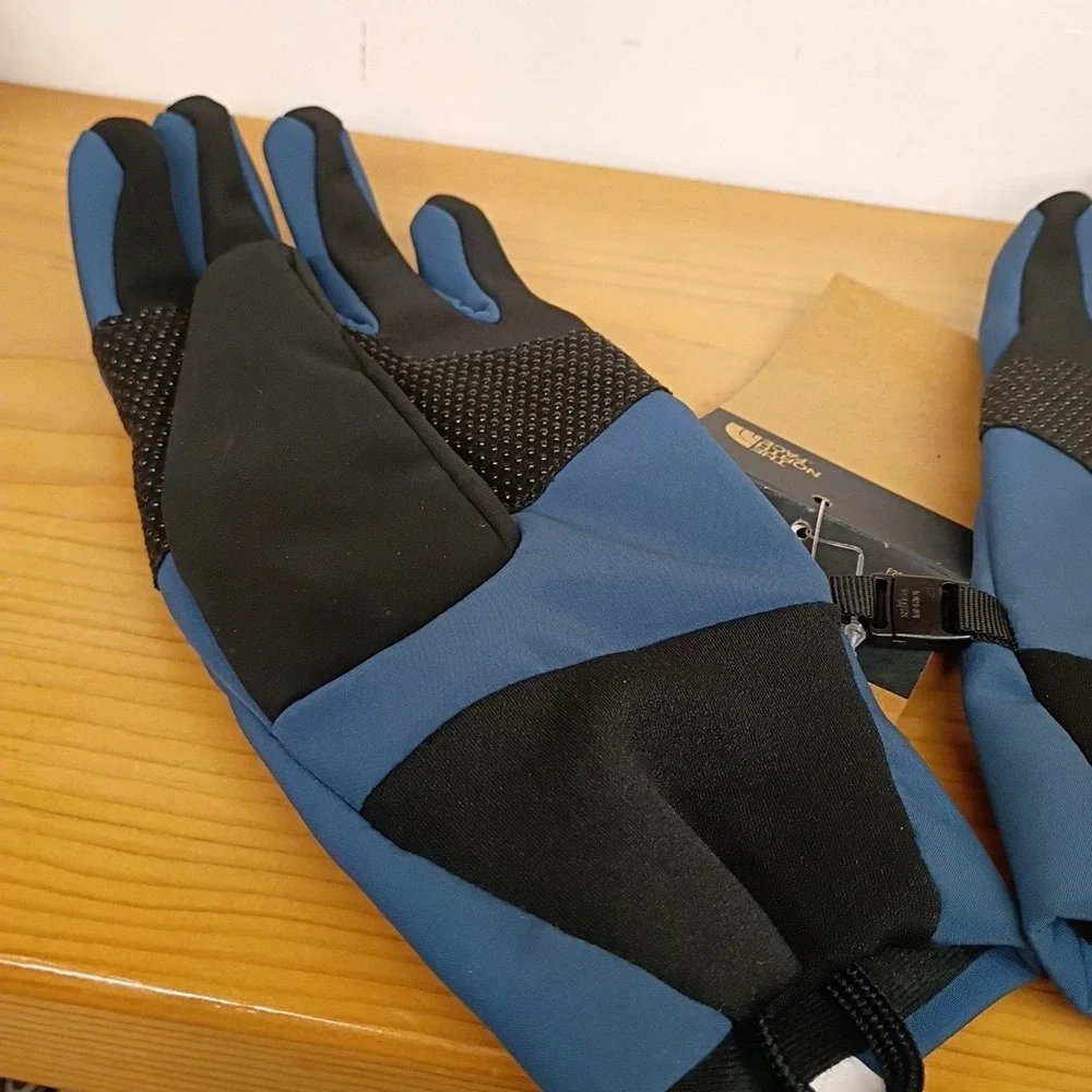 The North Face Men's Apex Etip Gloves - Size S Insulated Blue‎ Touchscreen